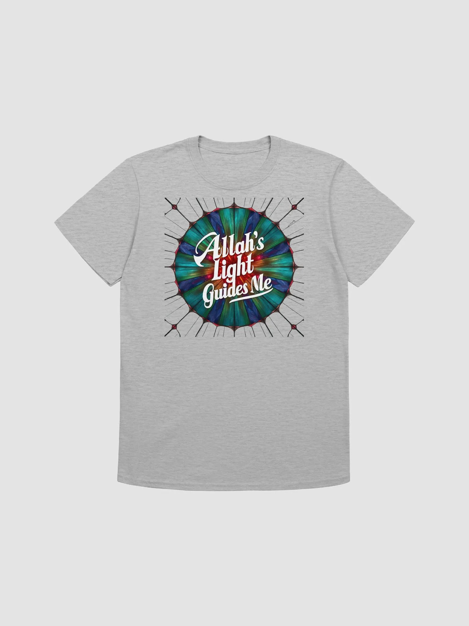 Allah’s Light Guides Me - Illuminating and Inspiring Graphic Tee product image (1)