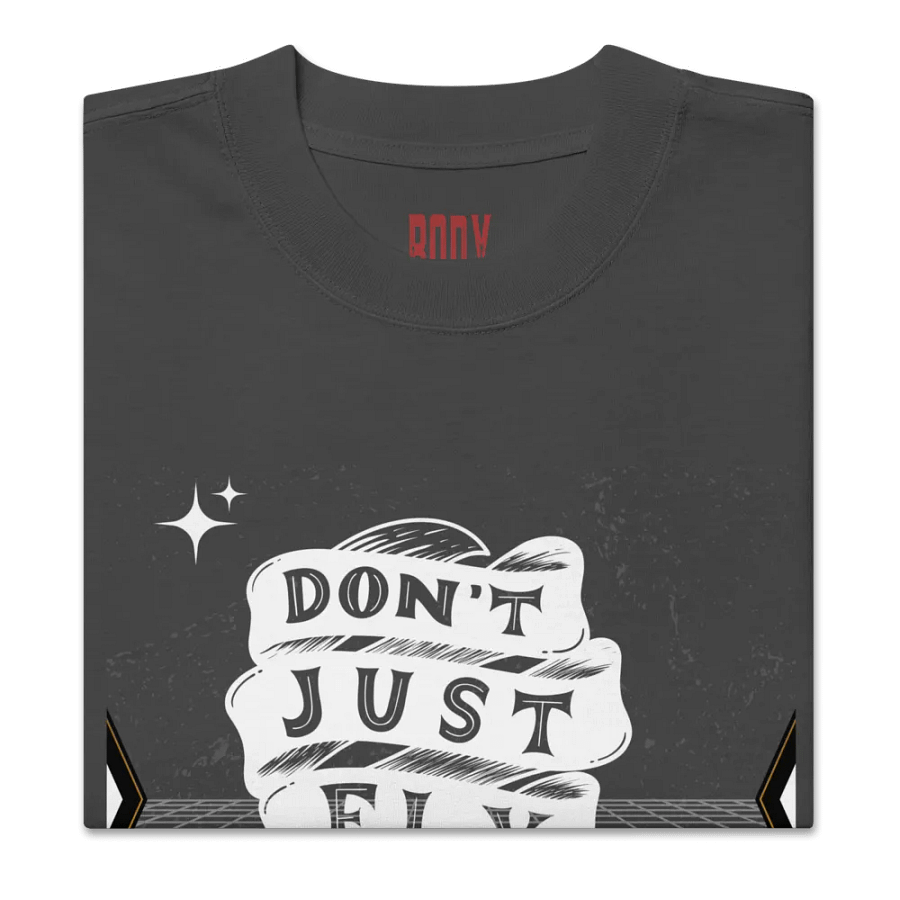 Don't just fly soar, soar high faded tee product image (4)