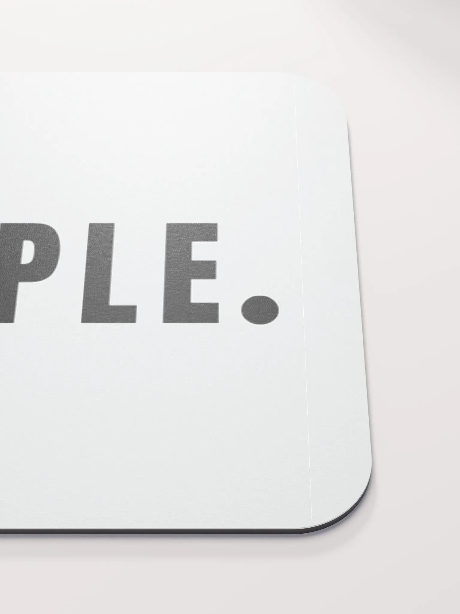 Bold & Simple Mouse Pad product image (6)