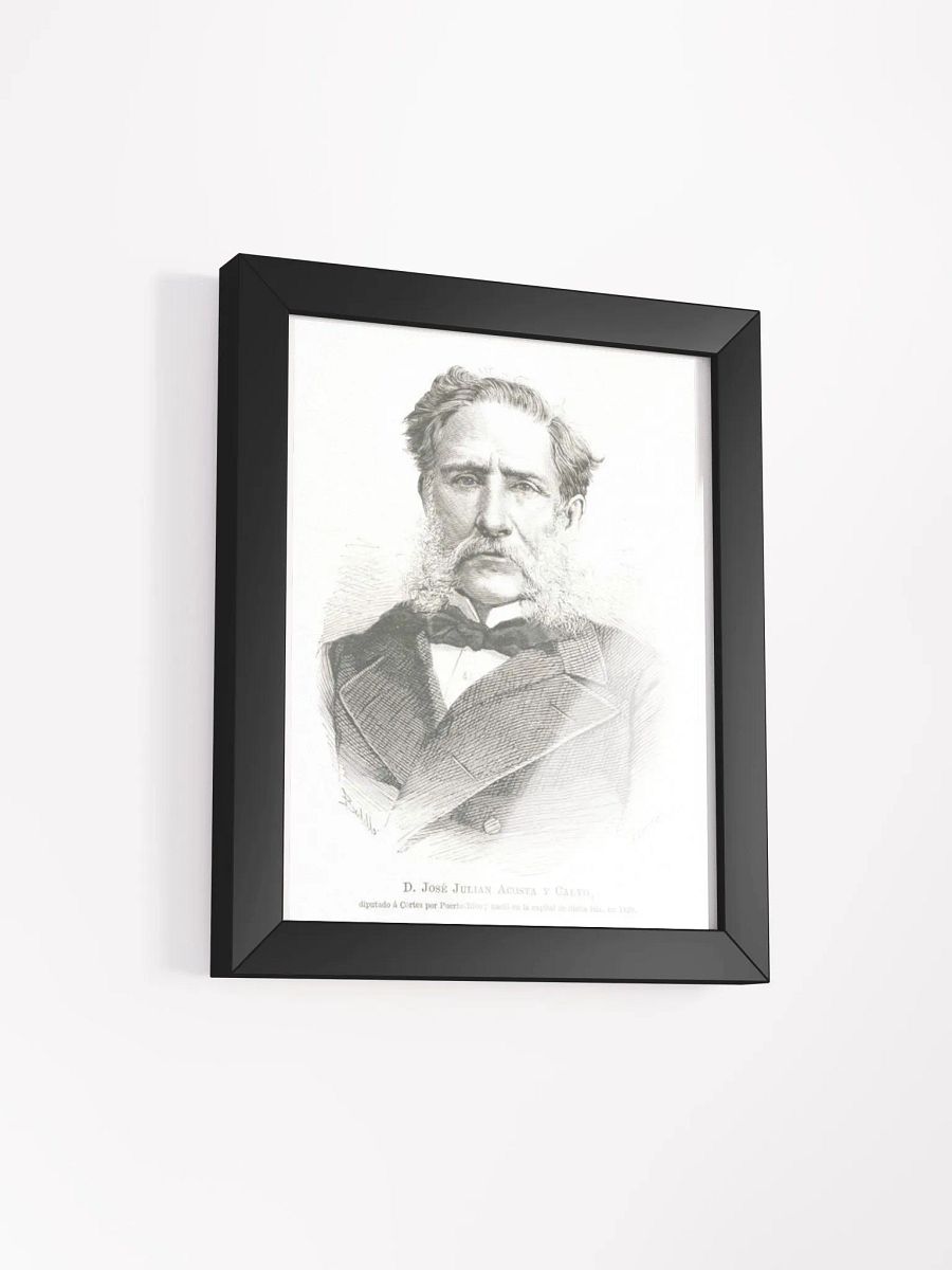 Cuadro - José Julián Acosta y Calvo: Diputado Provincia de Puerto Rico product image (2)