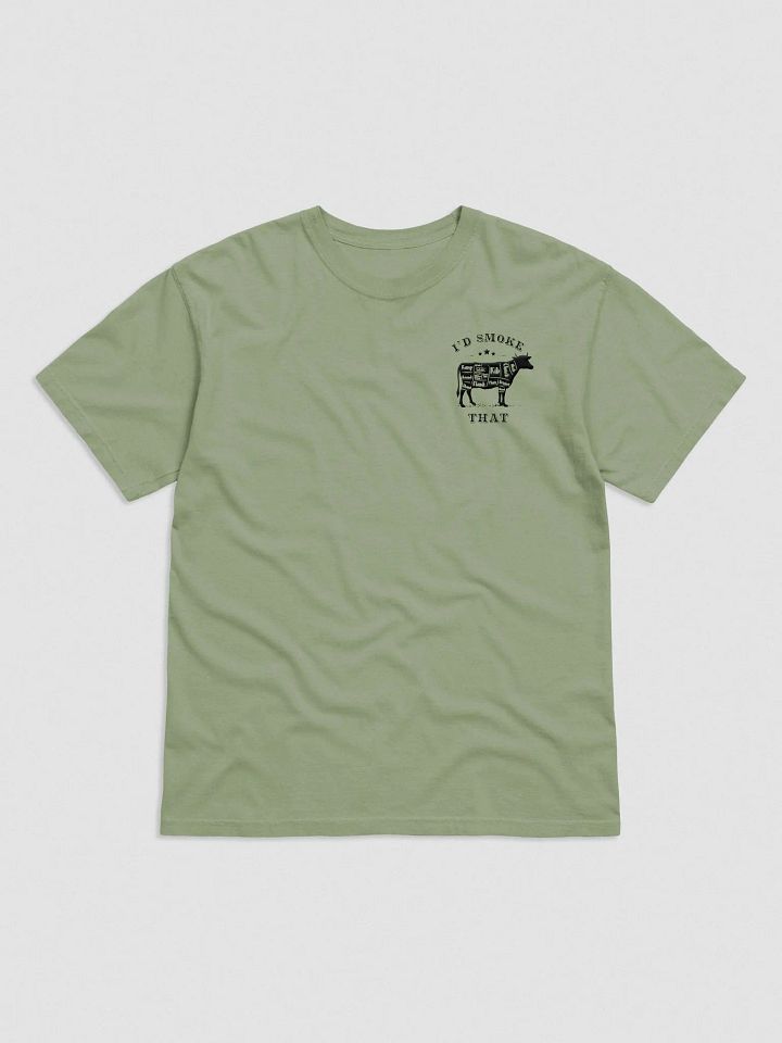 I'd Smoke That Embroidered Unisex Comfort Colors Tshirt product image (1)