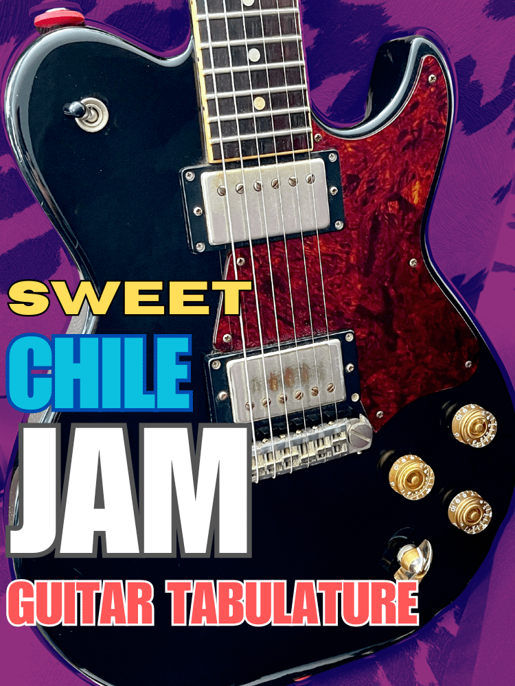 Sweet Chile Jam Guitar TAB product image (1)