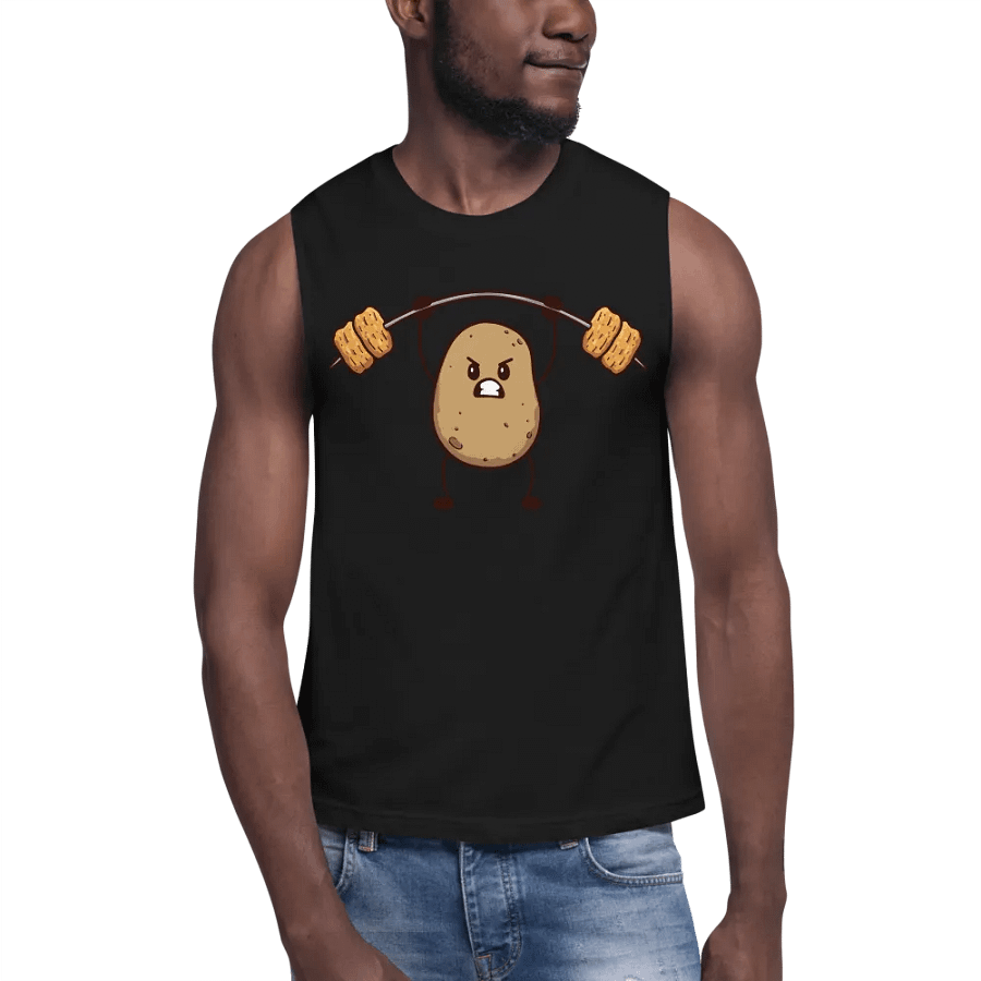Tough Tater Muscle Tank product image (7)