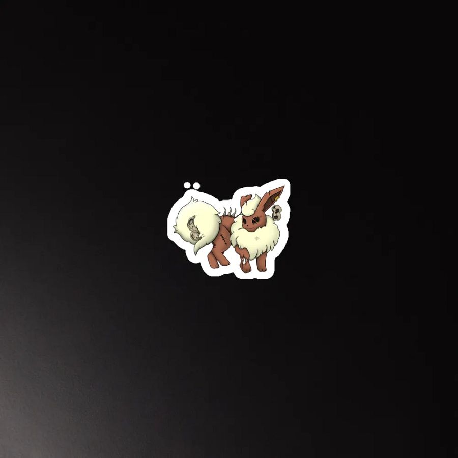Whimsical Rabbit Skull Die-Cut Magnets product image (5)