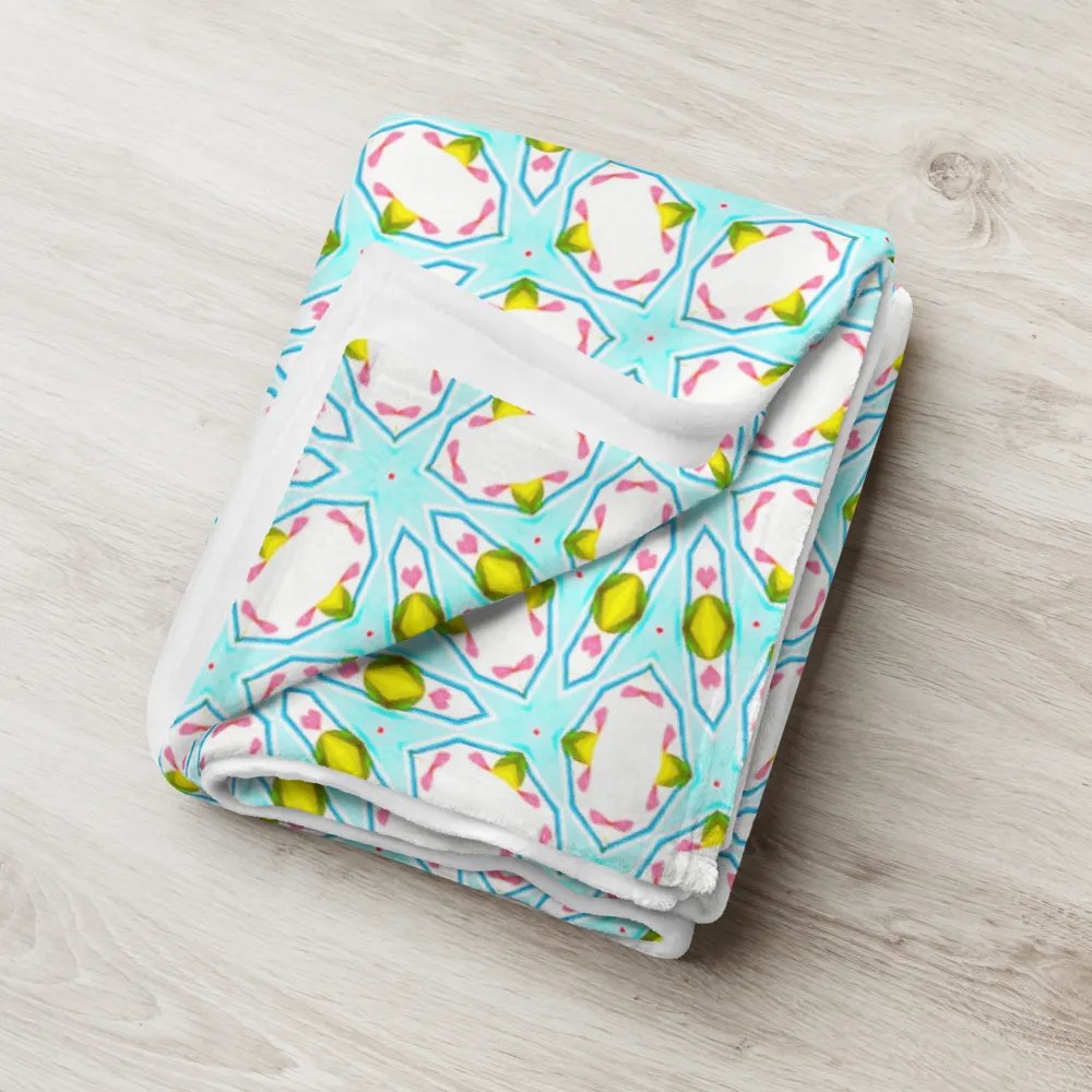 Colorful Diamond & Heart Throw Blanket product image (8)