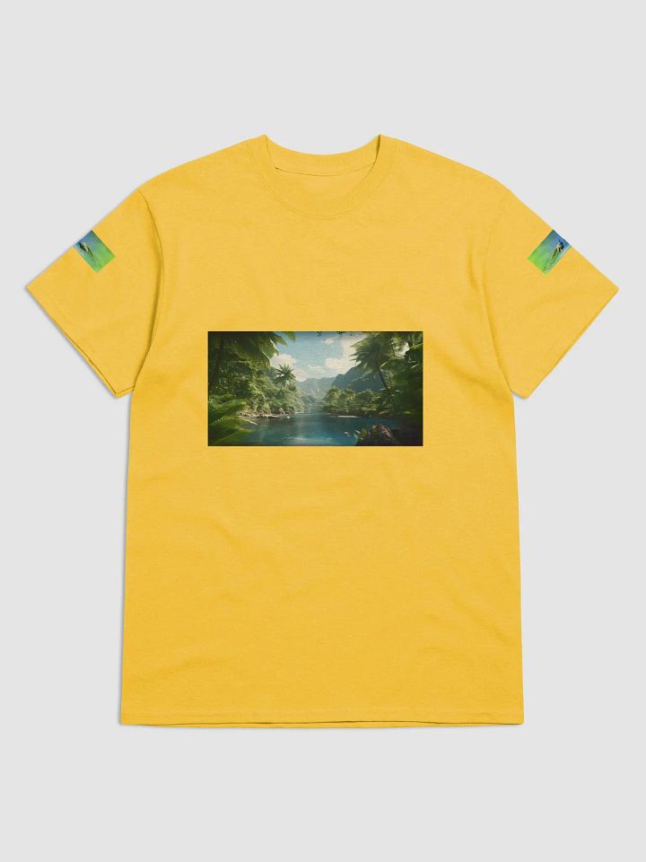 Melitery green & Gildan Heavyweight T-Shirt product image (1)
