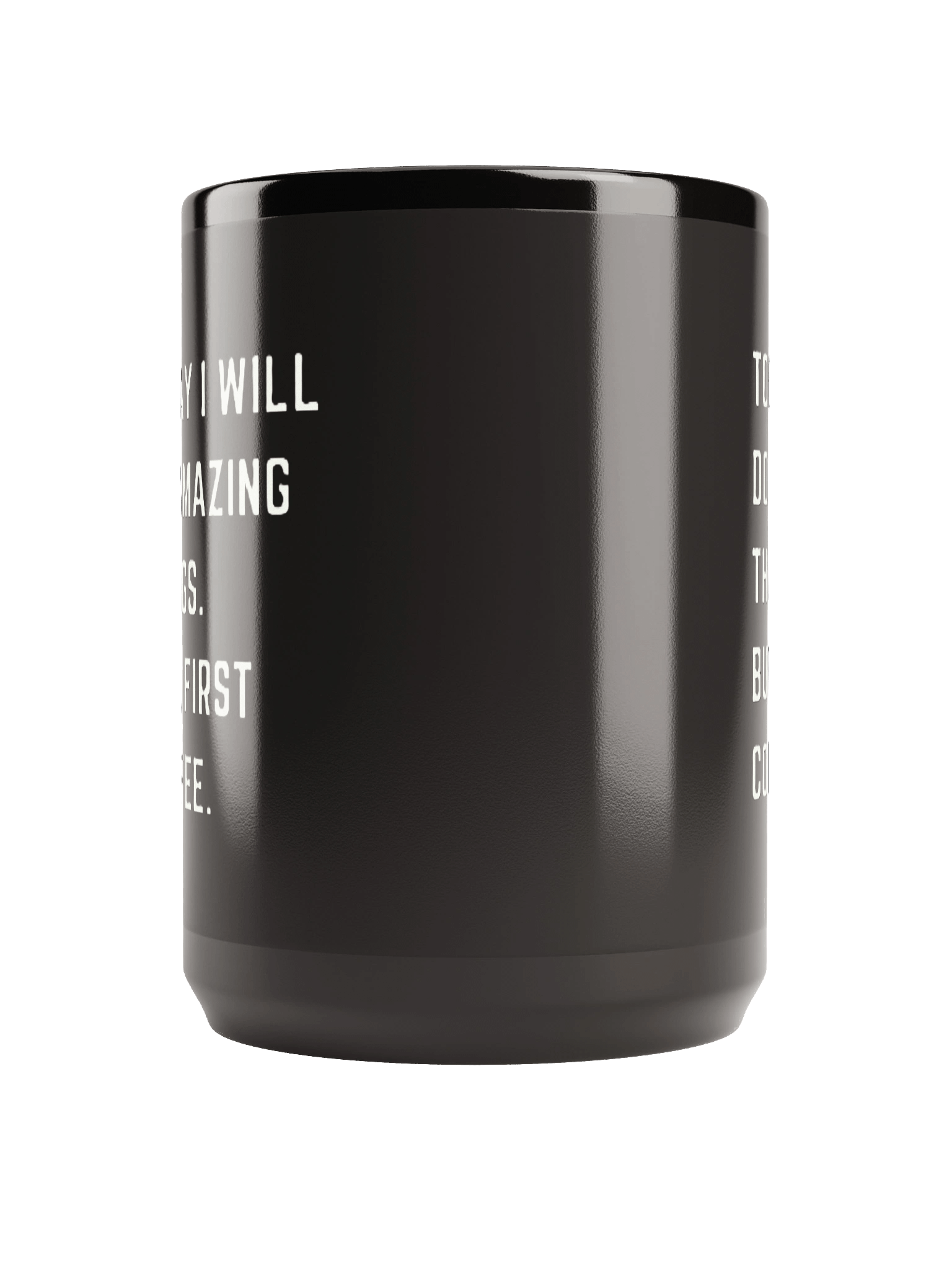 Amazing Things Black Mug product image (5)