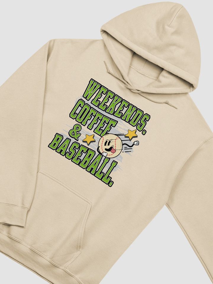 Weekends Coffee And Baseball Warrior Hoodie product image (20)