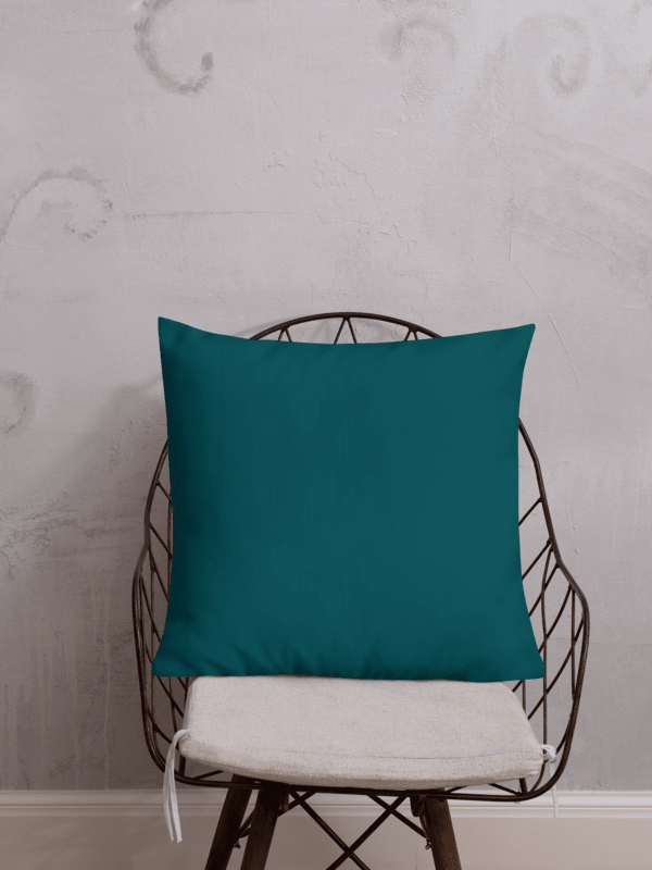 Bookish Vibes Only Floral Pillow - Blue product image (4)