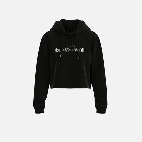 Photo showing Custom Cropped Hoodie