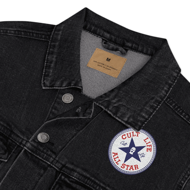 CULT LIFE ALL STAR DENIM BLACK product image (2)