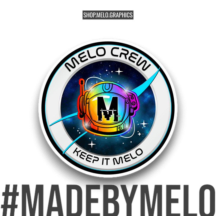 #MeloCrew Member Badge - Magnet | #MadeByMELO product image (1)