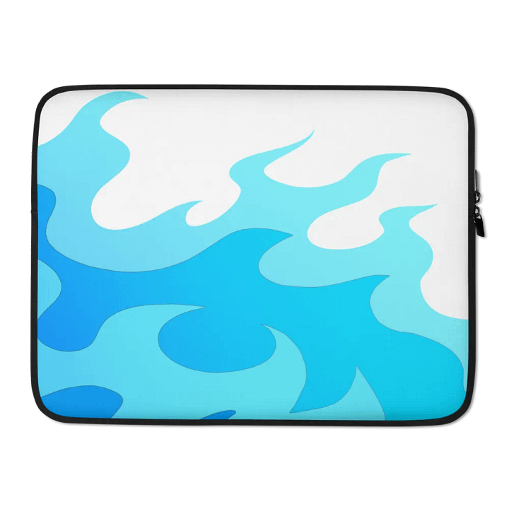 Blue Fire Laptop Case 【White】 product image (2)