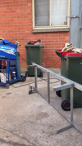 It’s not fun stuff every day. Sometimes you’re welding seats cars, sometimes you’re welding galvanised rain water tank frames