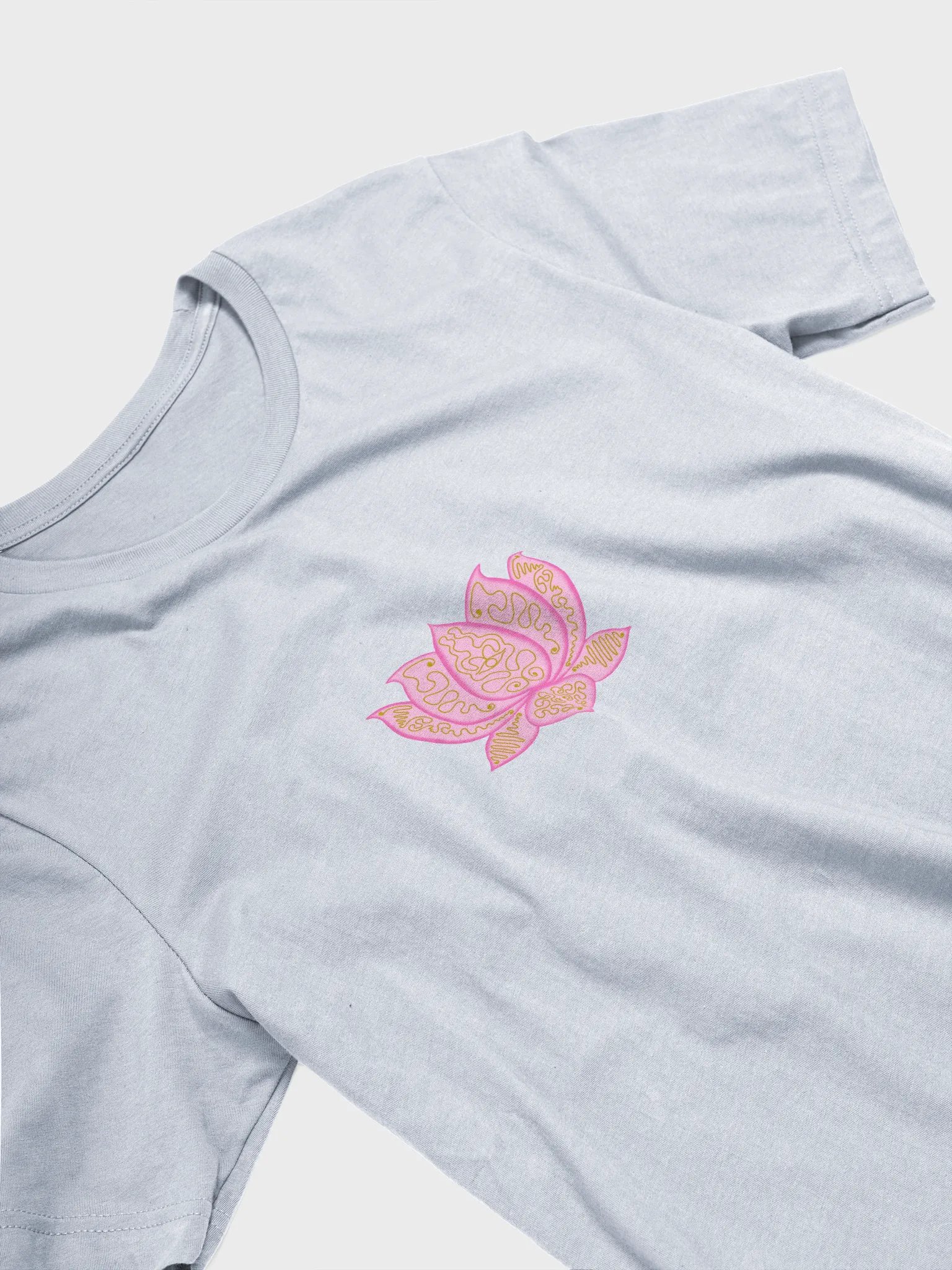 Golden Lotus Symmetry T-Shirt product image (3)
