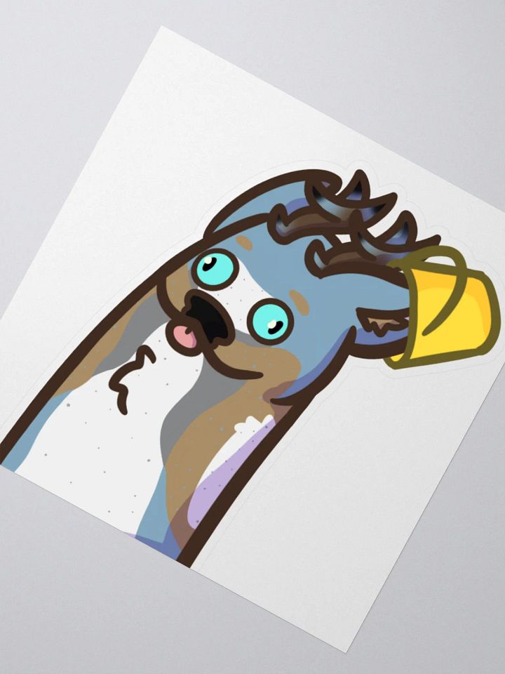 Deer Puppet Kiss-Cut Sticker product image (3)