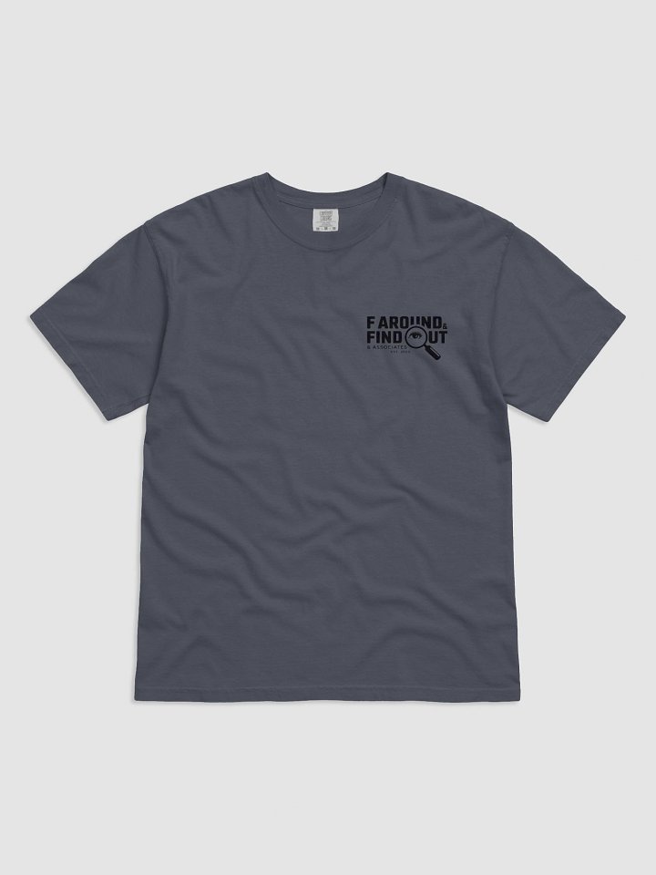 FIND OUT & ASSOCIATES Logo Tee product image (6)