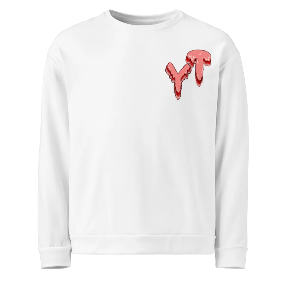White Stinkrot Youtube Crewneck product image (1)