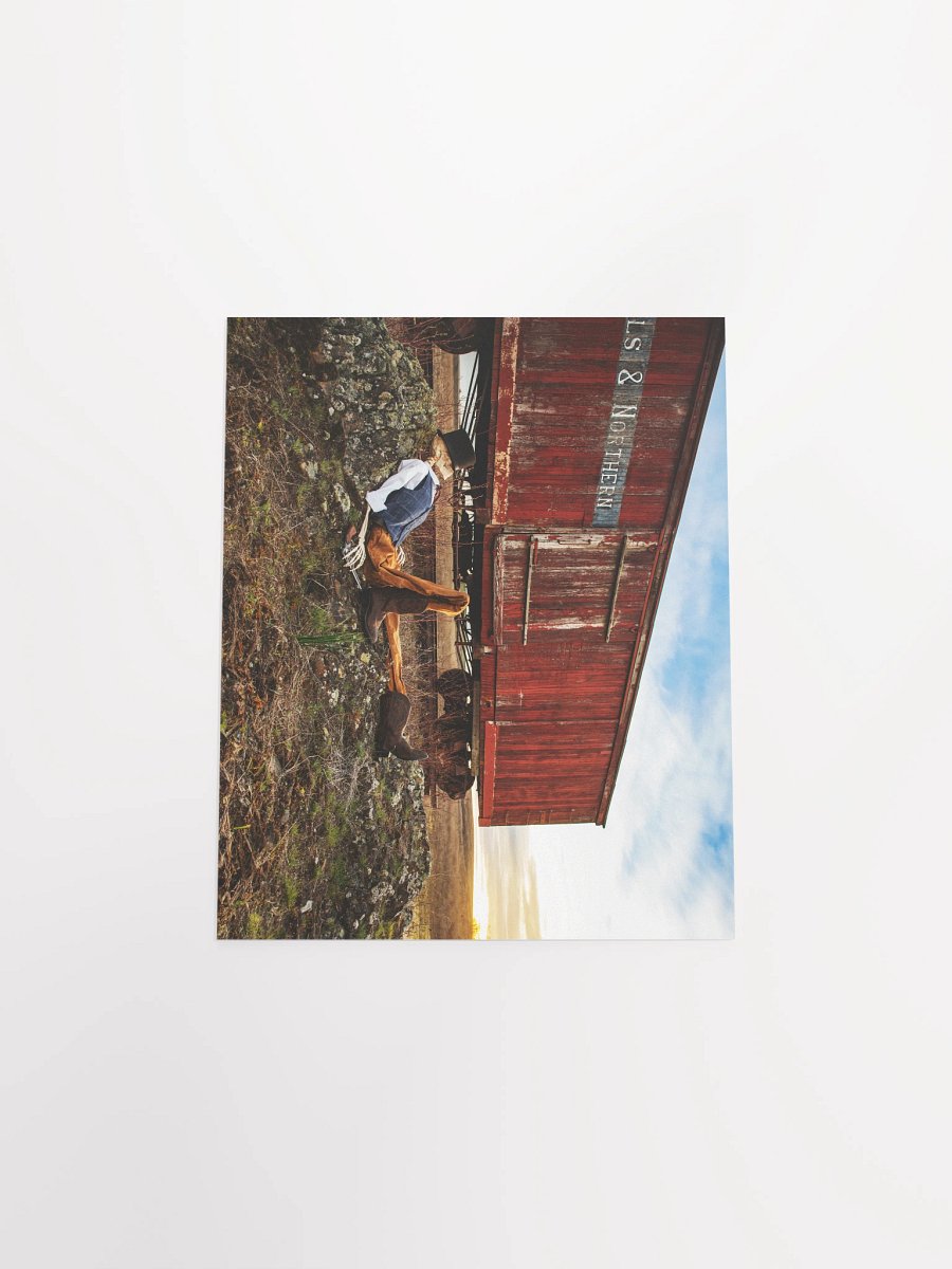"Waiting for the Train" Ft. Mori - 8x10 Matte Print product image (5)