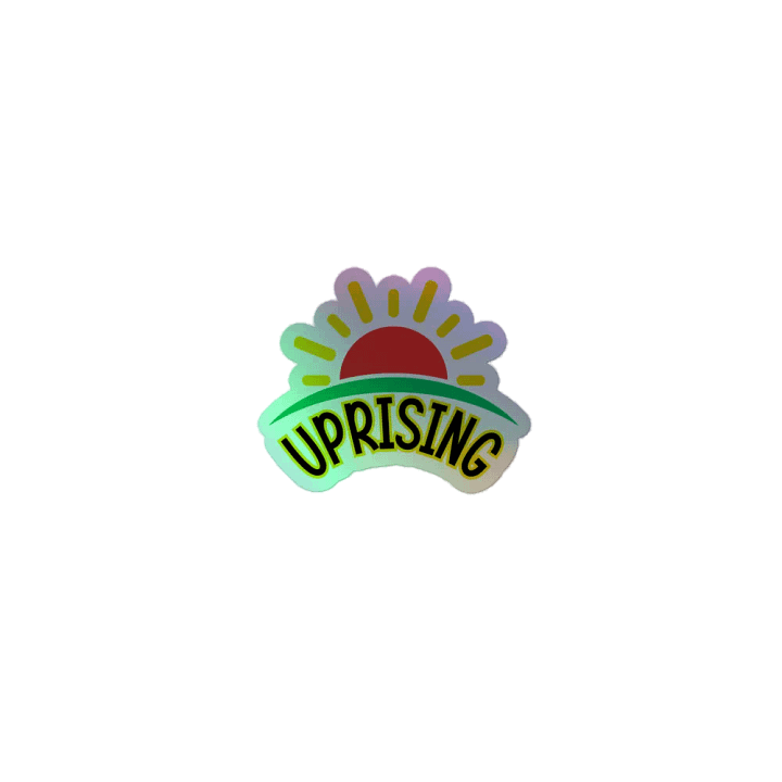 Sunrise Uprising Holographic Sticker Set product image (1)