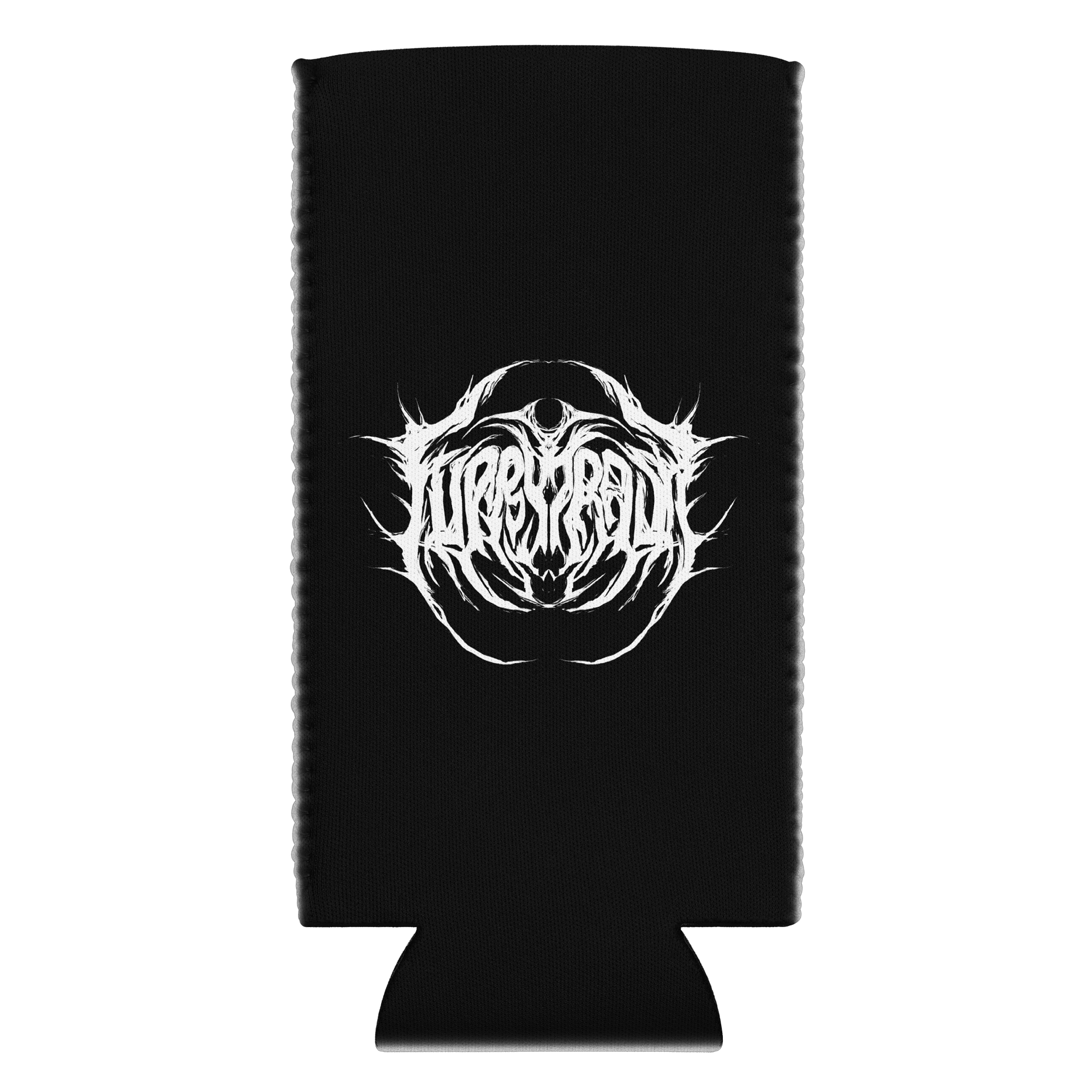 Metal Logo Koozie - White Print product image (2)