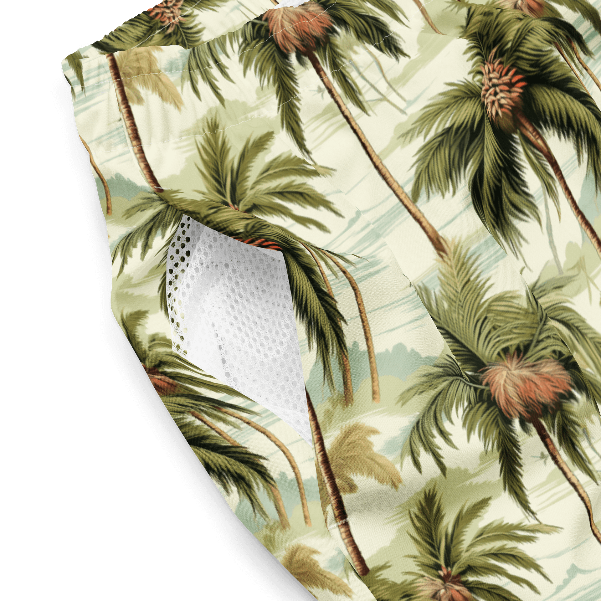 Vintage Caribbean Tropical Swim Trunks product image (5)