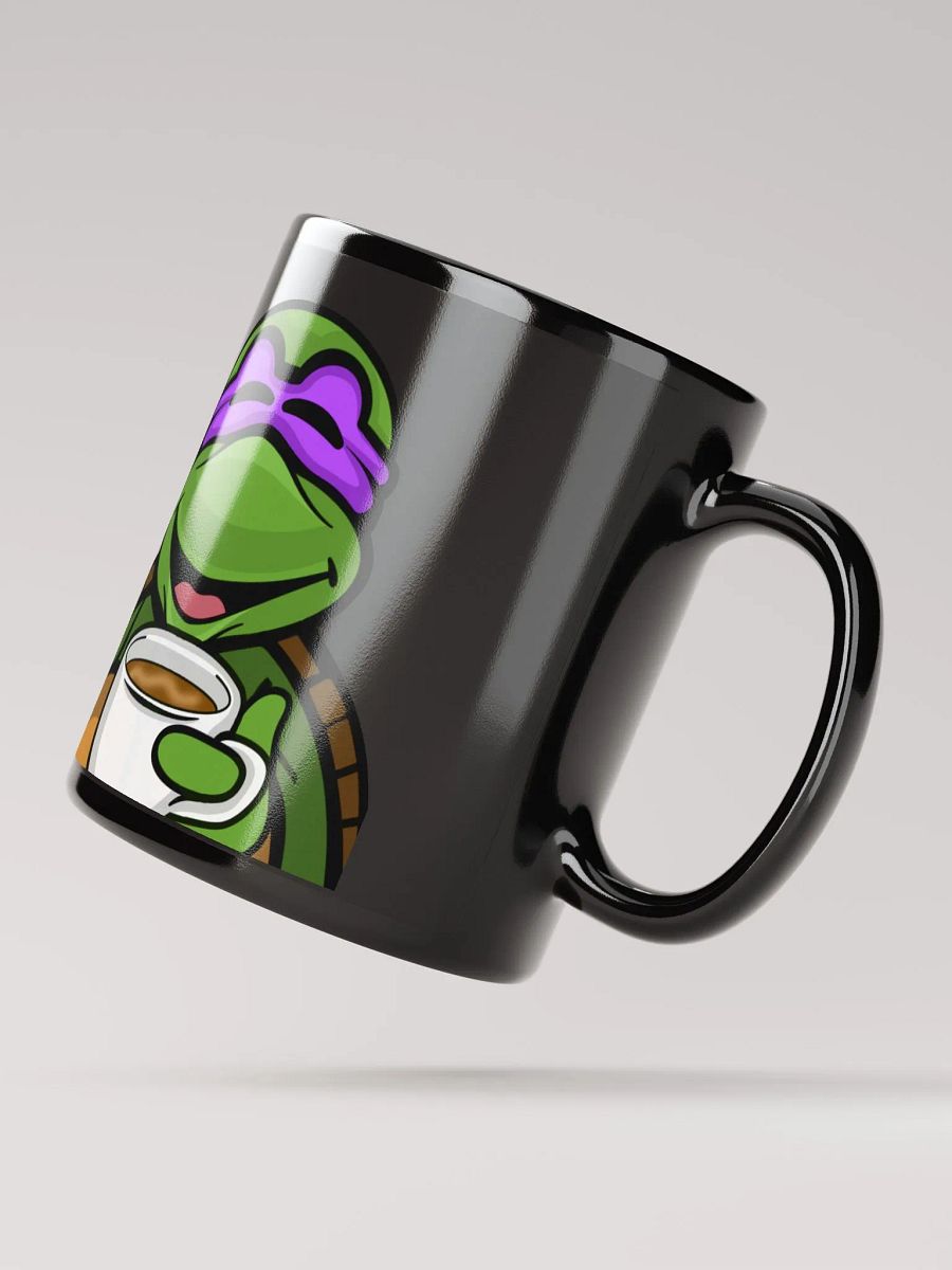 Donnie Coffee Black Glossy Mug product image (5)
