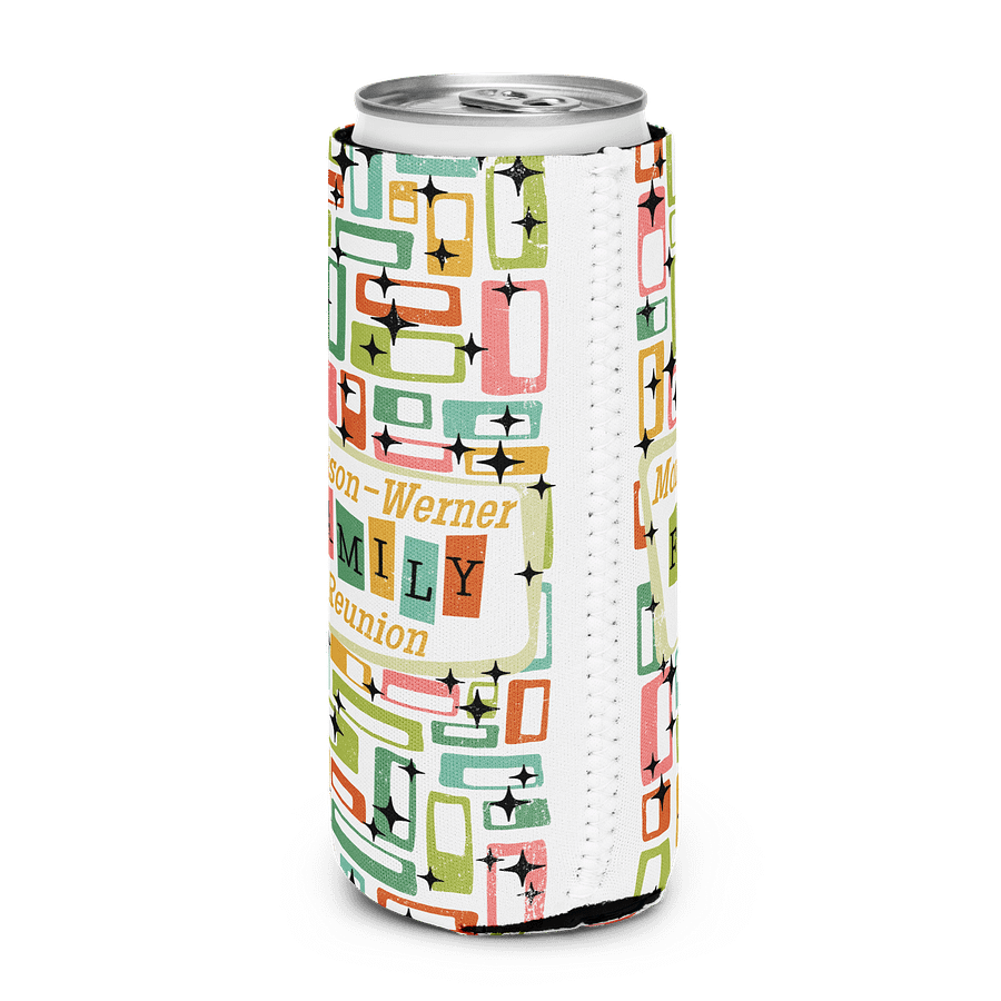 "Atomic Age" 12 oz. Slim-Can Coozie product image (2)