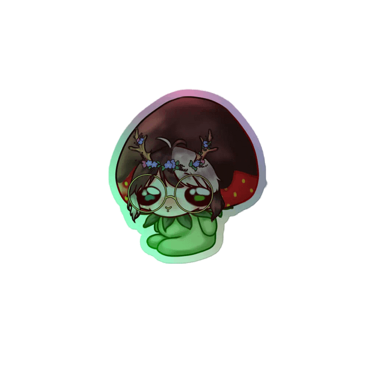 IzzyFaery - Choco Shebaby Holographic Sticker product image (1)