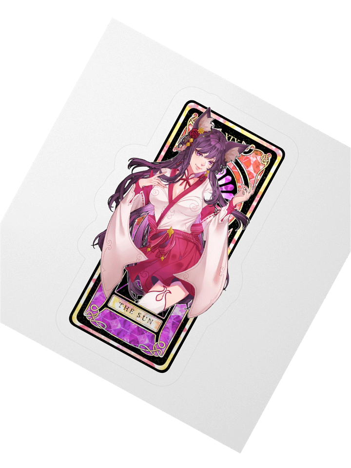 Ririna (Sun) Tarot Card Sticker product image (2)