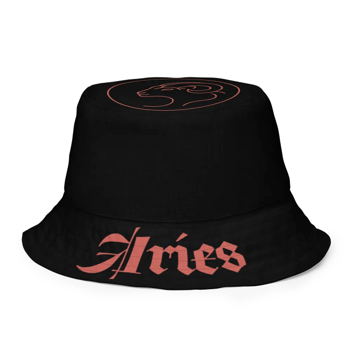 Starry Aries Reversible Bucket Hat product image (1)