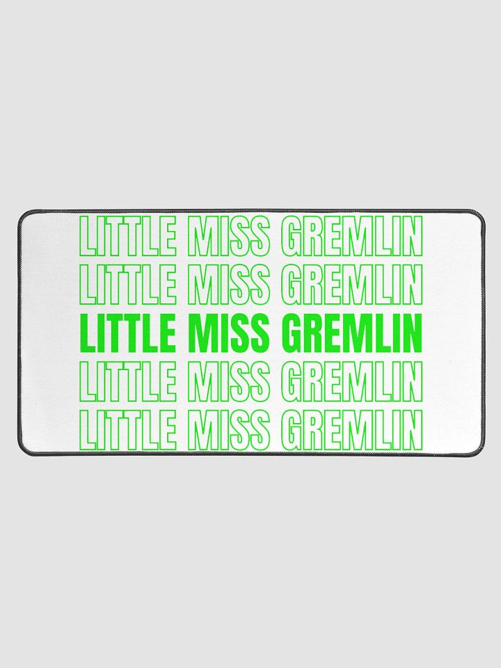 LITTLE MISS GREMLIN Desk Mat product image (1)