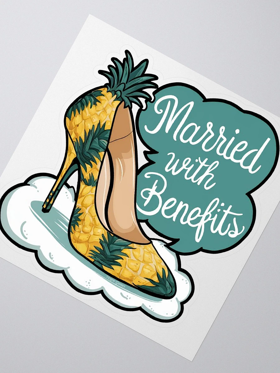 Pineapple Heel Married With Benefits Vinyl Sticker product image (5)