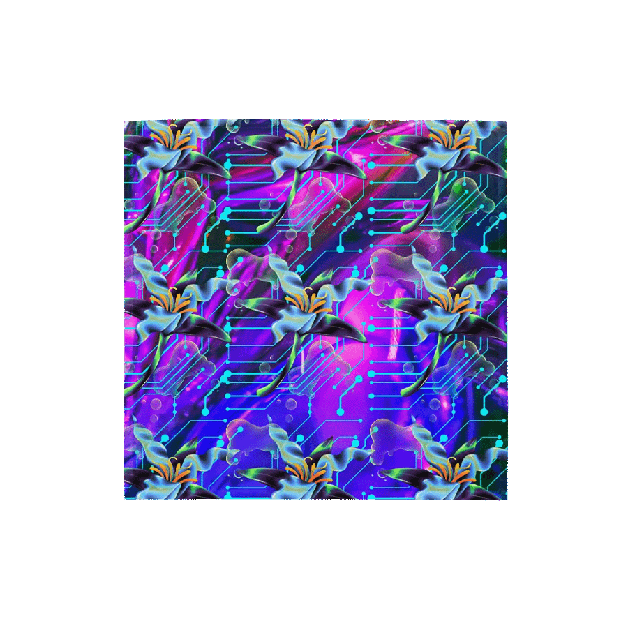 luminous pink meta-magic bandana for the sparkling genz ladies product image (1)