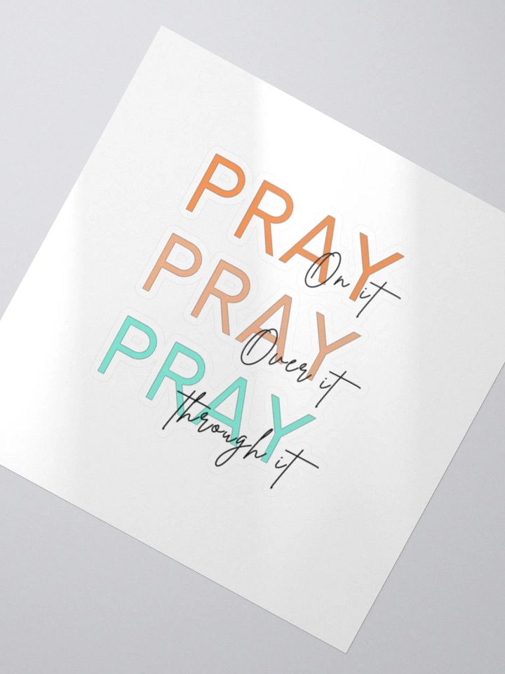 Pray Sticker product image (2)
