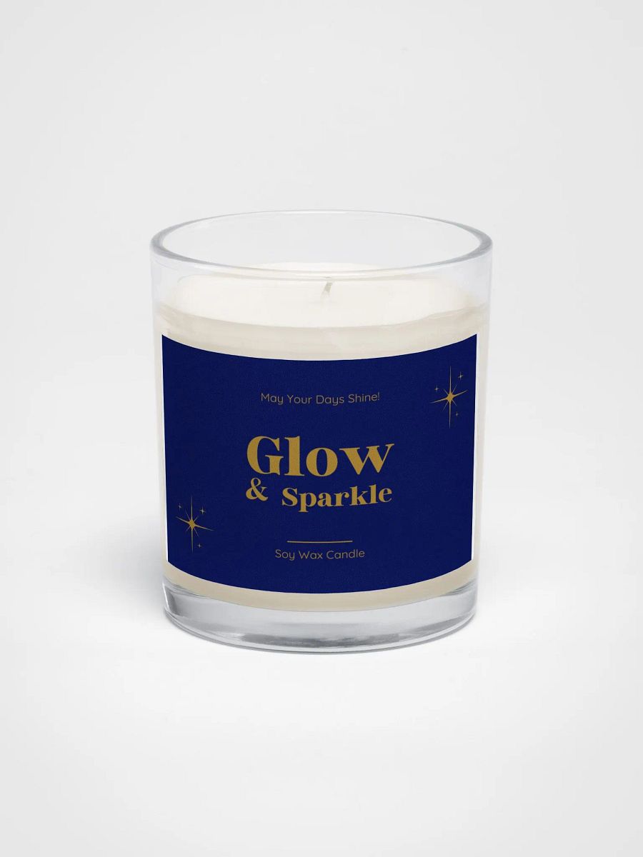 Glow & Sparkle Soy Wax Candle product image (1)