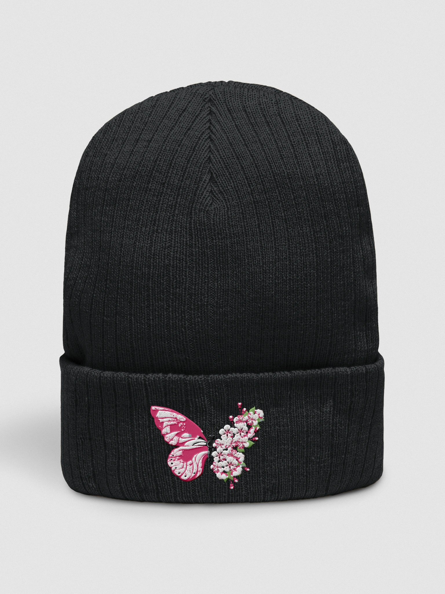 sakura butterfly beanie product image (2)