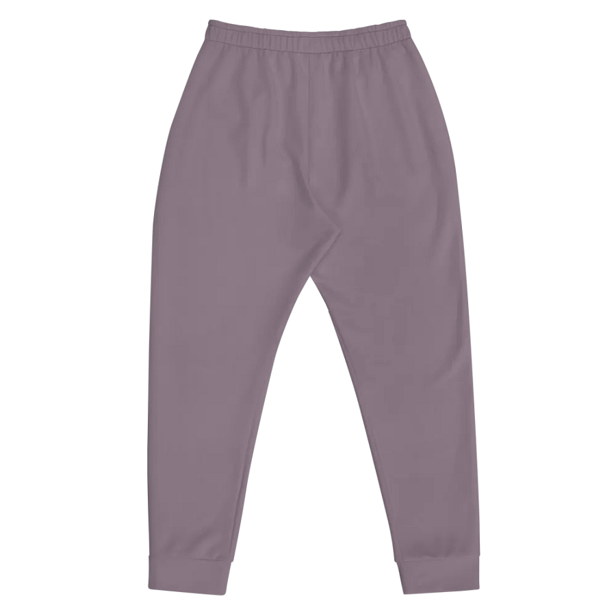 Plain Faded Orchid Grey Soft Summer Recycled Polyester Premium Men's Joggers by Treasure Pie product image (5)