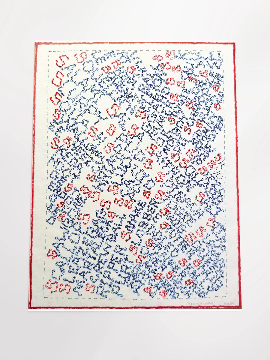 Sewn S Words Poster product image (4)