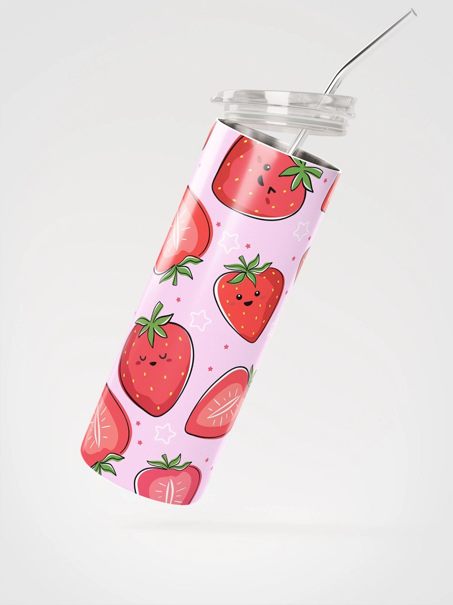 Strawberry Bliss Stainless Steel Tumbler product image (2)