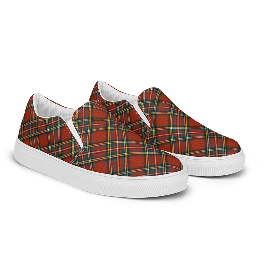 Royal Stewart Tartan Men's Slip-On Shoes product image (3)
