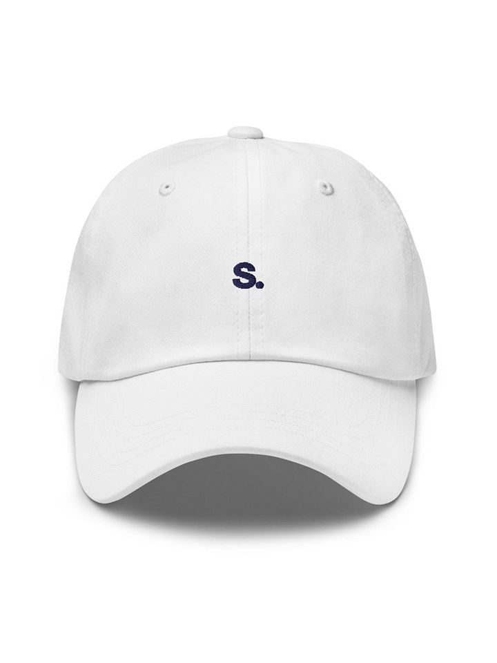 S. White Dad Hat product image (1)