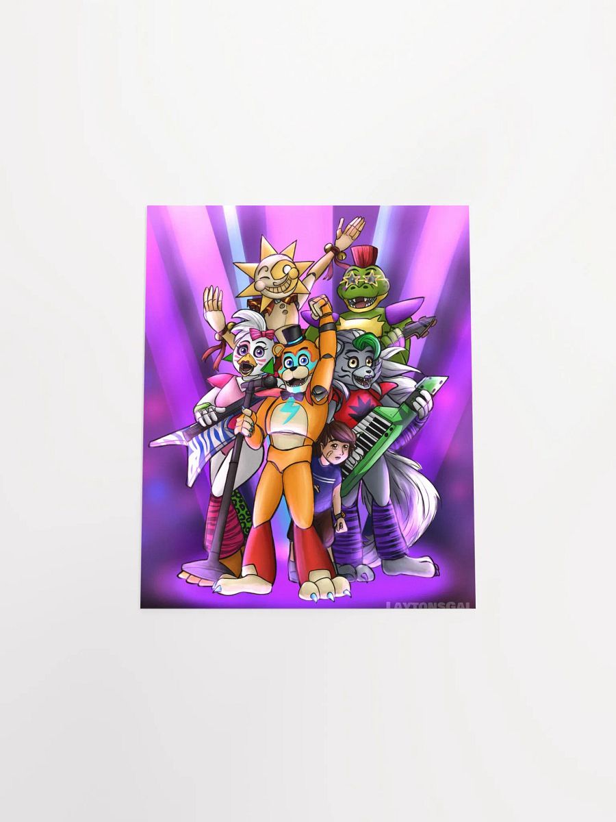 Fnaf: SB "Let's Rock!" Poster product image (4)