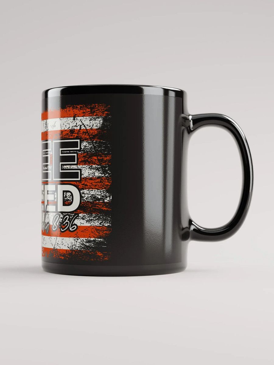 Free Indeed Patriotic Faith Mug - John 8:36 product image (3)