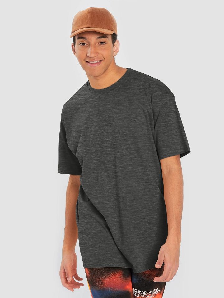 Plain Color Charcoal Heather T-Shirt product image (2)