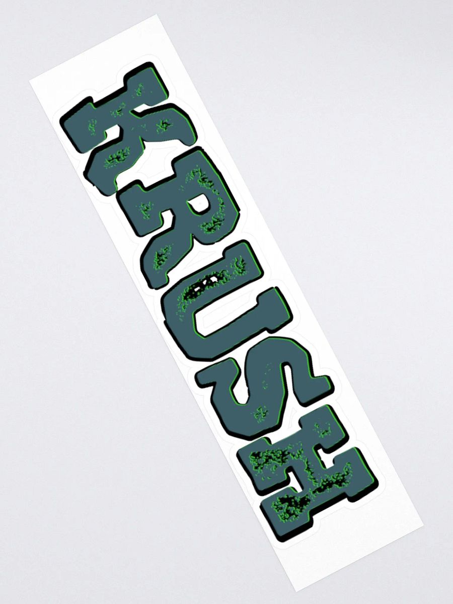 Krush Vinyl Sticker 💣🐾 product image (3)