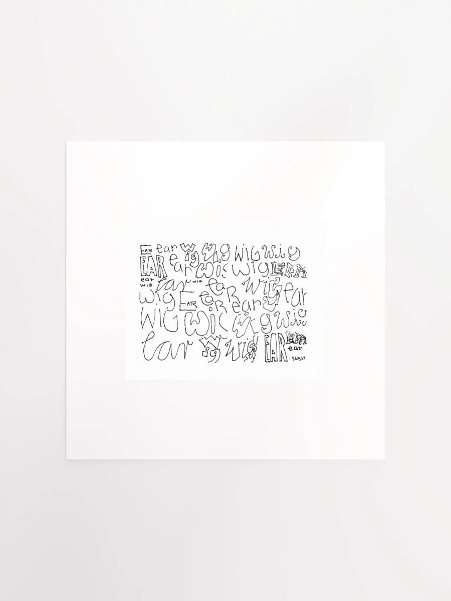 earwig panel card print product image (2)