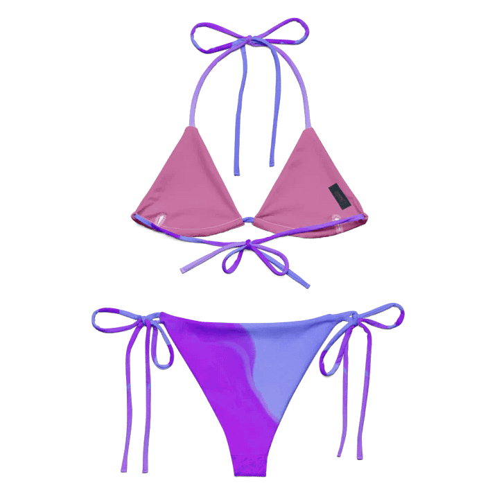 Ethereal Swirls String Bikini Set product image (2)