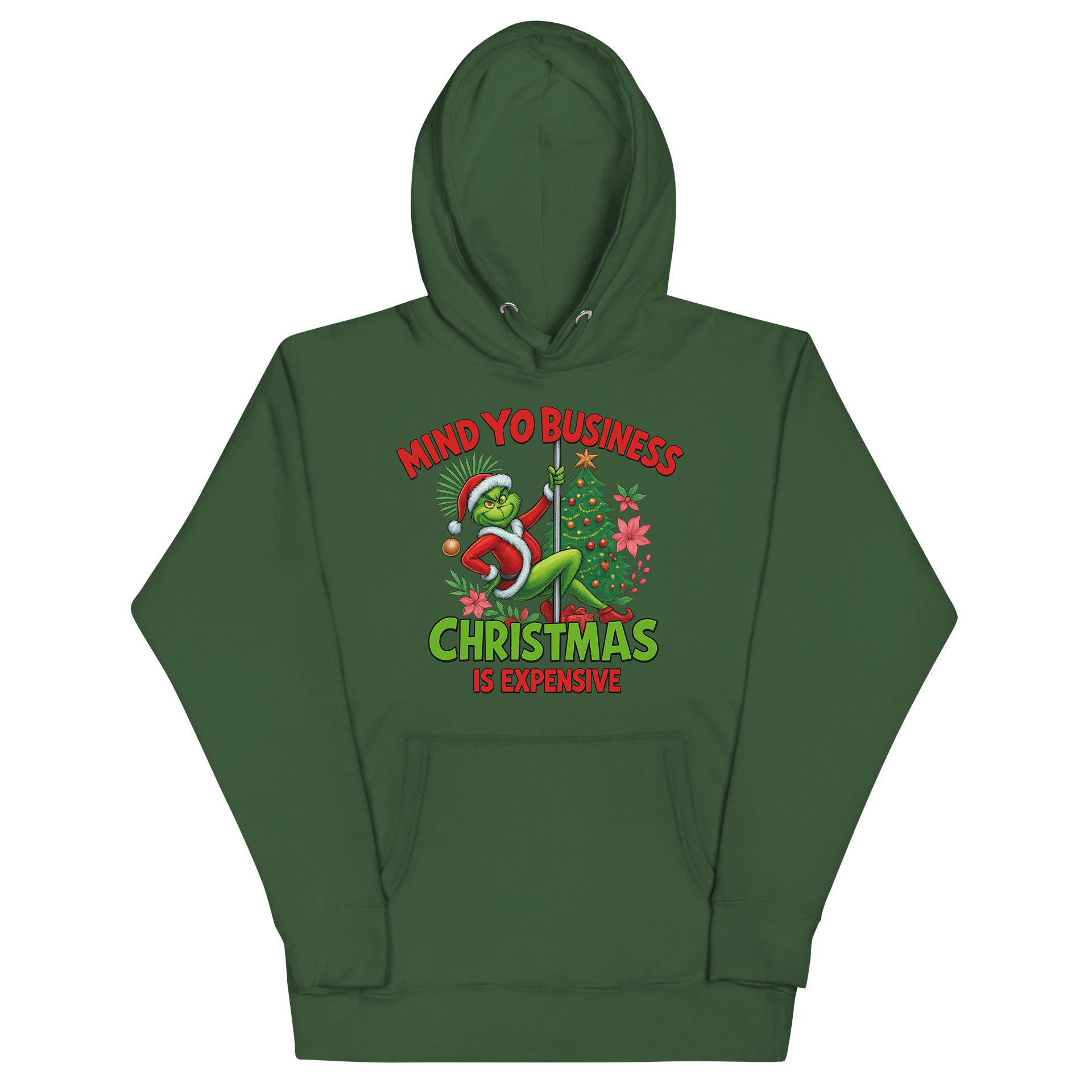 Festive Pole Dancing Santa Hoodie product image (3)