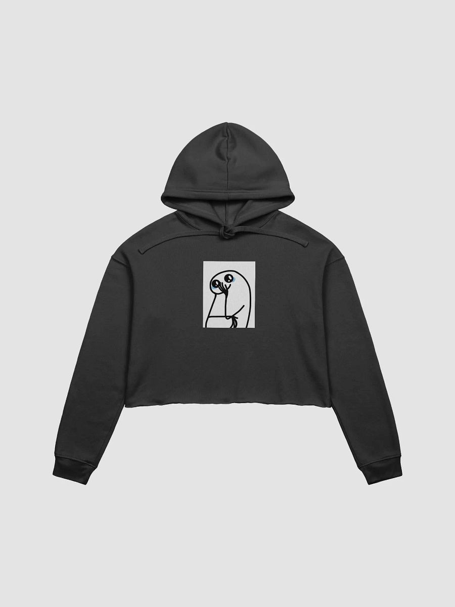 Meme Surprise Delight Cartoon Crop Hoodie product image (4)